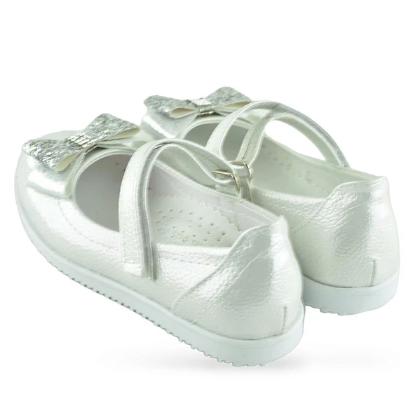 2015 Rahat Taban Tokalı Kız Çocuk Babet Ayakkabı Düğün Abiye Nişan Ev Babeti - 7