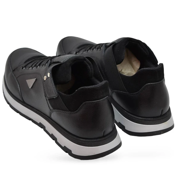 TAB2055 Tam Ortopedik Taban %100 Hakiki Deri Erkek Ayakkabı Kauçuk Kaymaz Taban - 4