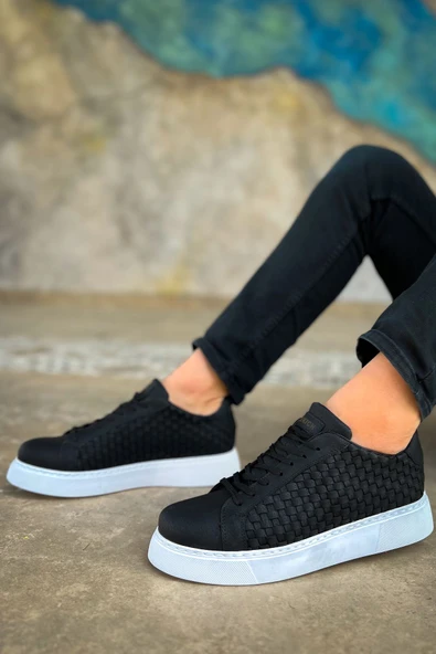 CH203 OBT Maglieria Erkek Ayakkabı SIYAH - 2