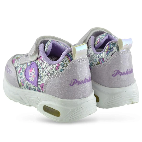 3000 Ortopedik Taban Çocuk Spor Ayakkabı Işıklı Bebe Spor Ayakkabı - 7