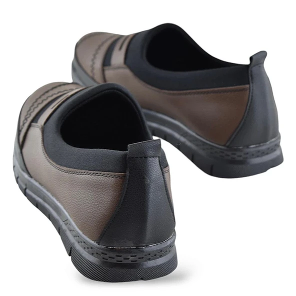 0248 Rahat Ortopedik Taban Günlük Kadın Ayakkabı Babet Kadın Kışlık Ayakkabı - 9