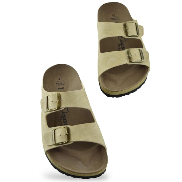 6060 TAM Ortopedik Taban Günlük Kadın Terlik Sandalet  Deniz Havuz Plaj Terliği - 6