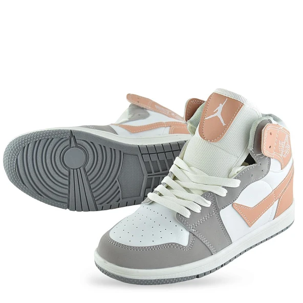 8070 Rahat Taban Günlük Unisex Bilekli Spor Ayakkabı Suya Dayanıklı Mevsimlik - 4