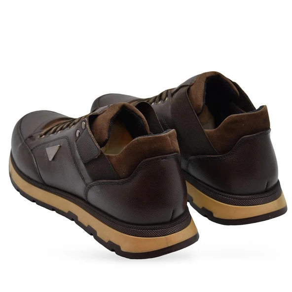 TAB2055 Tam Ortopedik Taban %100 Hakiki Deri Erkek Ayakkabı Kauçuk Kaymaz Taban - 10