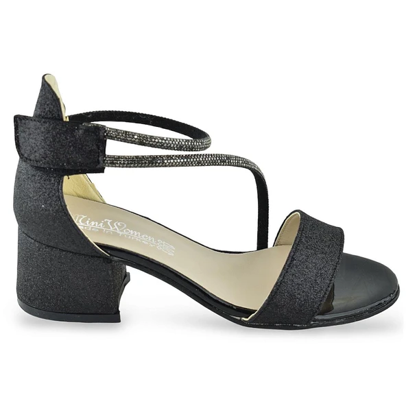 259 Abiye Kız Çocuk Topuklu Ayakkabı Düğünlük Nişan Abiye Elbise Ayakkabısı - 4