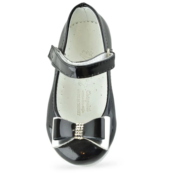 2016 Rahat Taban Tokalı Kız Çocuk Bebek Babet Ayakkabı Düğün Abiye Nişan Ev Babeti - 11