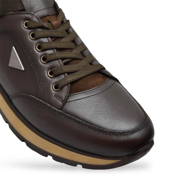 TAB2055 Tam Ortopedik Taban %100 Hakiki Deri Erkek Ayakkabı Kauçuk Kaymaz Taban - 9