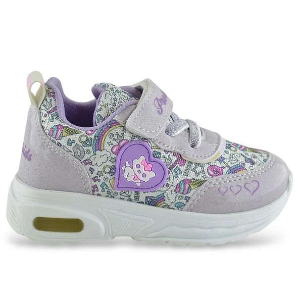 3000 Ortopedik Taban Çocuk Spor Ayakkabı Işıklı Bebe Spor Ayakkabı - 6