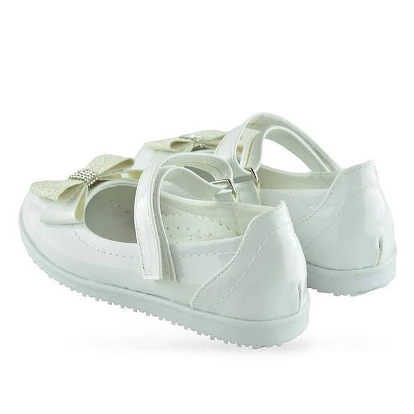 2015 Rahat Taban Tokalı Kız Çocuk Babet Ayakkabı Düğün Abiye Nişan Ev Babeti - 2