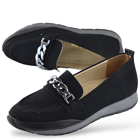 230W Rahat Ortopedik Taban Günlük Kadın Ayakkabı Babet Kadın Yazlık Ayakkabı - 2