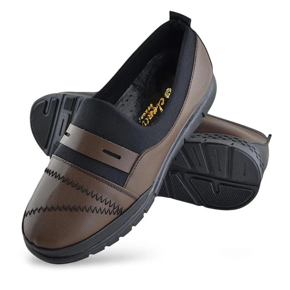 0248 Rahat Ortopedik Taban Günlük Kadın Ayakkabı Babet Kadın Kışlık Ayakkabı - 8