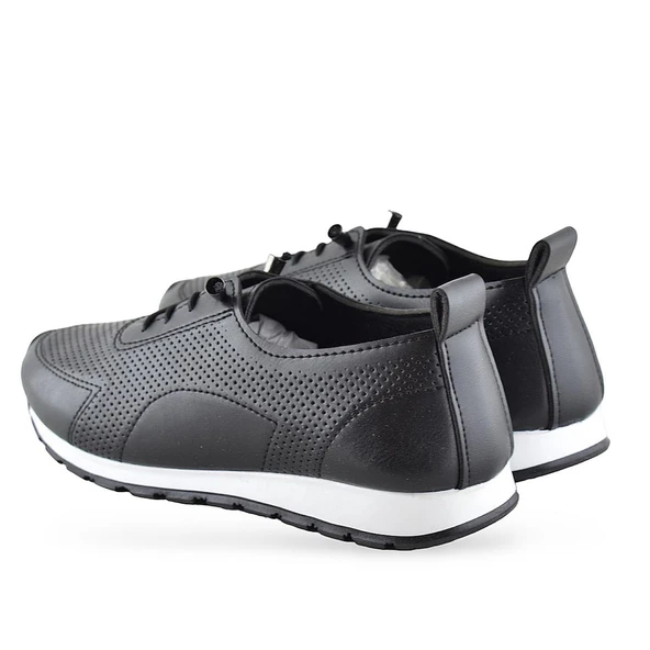 3532 Rahat Ortopedik Taban Günlük Kadın Ayakkabı Lastik Bağcıklı Kadın Ayakkabı - 3