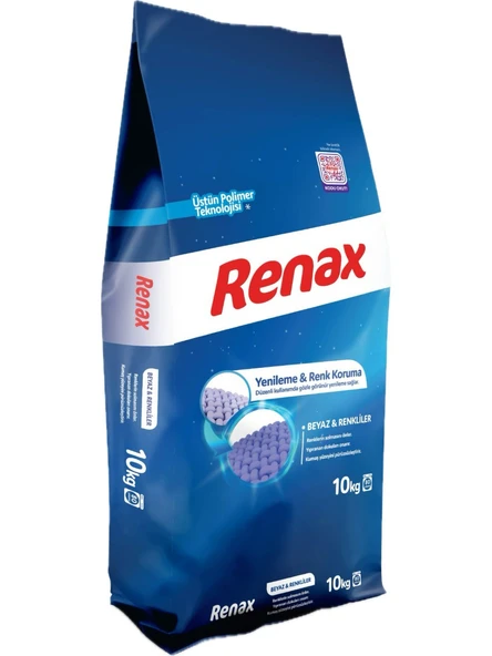 Renax Beyazlar ve Renkliler için Toz Deterjan 10 kg