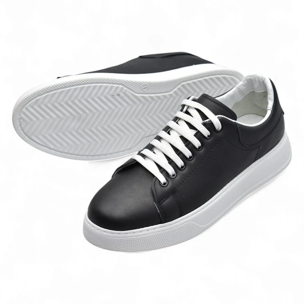 TAB425 Ortopedik Taban Hakiki Deri Erkek Ayakkabı Casual Günlük Erkek Ayakkabı - 2