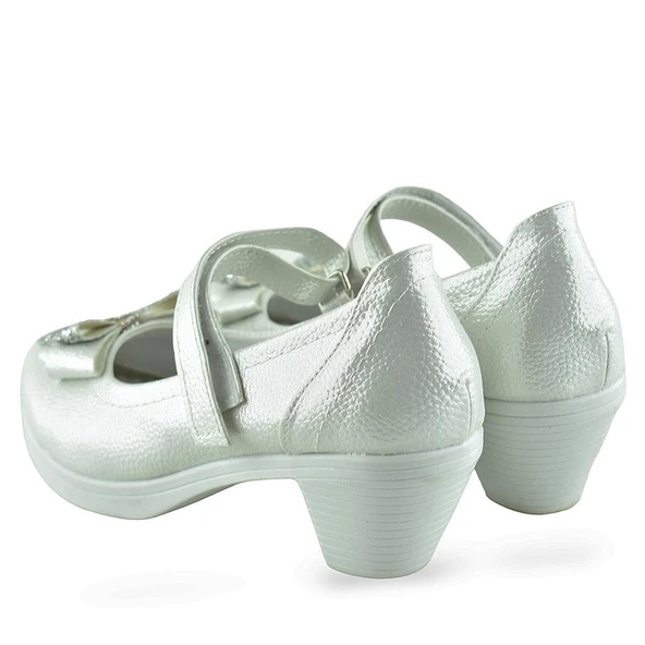 460 Abiye Kız Çocuk Topuklu Ayakkabı Düğünlük Nişan Abiye Elbise Ayakkabısı - 7