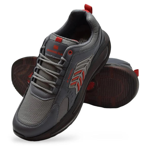 3434 Ortopedik Taban Günlük Erkek Spor Ayakkabı Eva Özel Şeffaf Tabanlı - 3