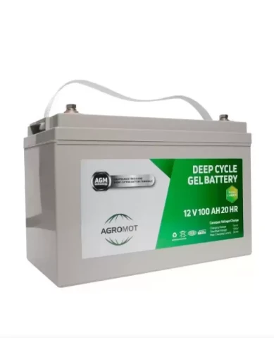 Agromot 12V 100 Ah NanoCarbon Jel Akü