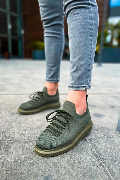 CH307 RT Tricot Erkek Ayakkabı HAKI - 3