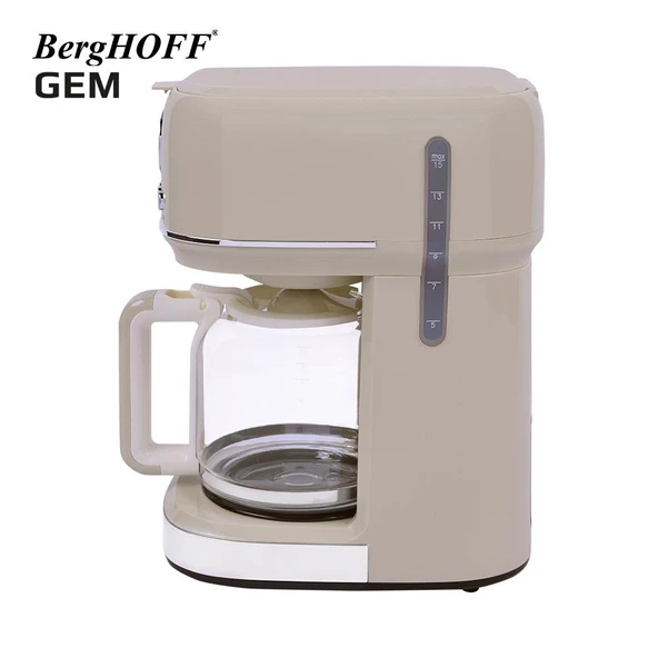 BergHOFF 7950400 GEM Vanilya Krem Rengi Filtre Kahve Makinesi - 2