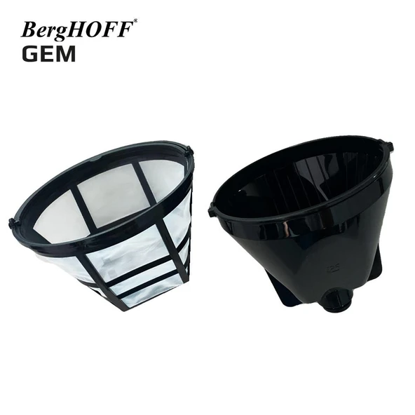 BergHOFF 7950400 GEM Vanilya Krem Rengi Filtre Kahve Makinesi - 4