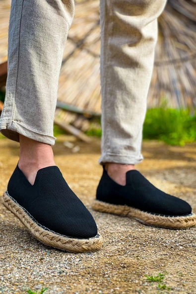 CH305 Triko Erkek Ayakkabı SIYAH - Resim 2