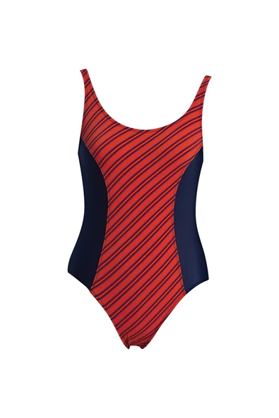 Ruko Maio 24161-2 Kız Çocuk Desenli Yüzücü Mayo