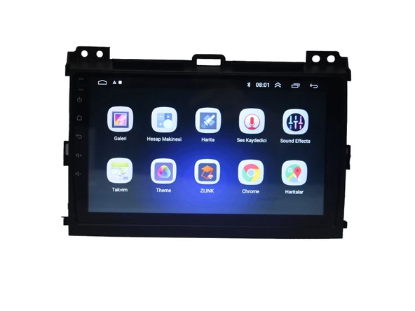 SMART GO TOYOTA LANDCRUİSER PRADO 2004/2009 9 İNÇ 8-128 - Resim 2