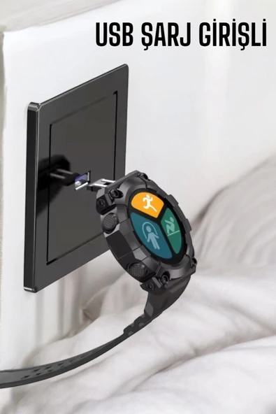 Yeni Nesil Pro Akıllı Saat Sağlık Ve Spor Takibi Yapabilen - Resim 4