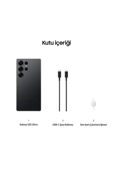 Samsung Galaxy S25 Ultra 512 GB Titanyum Siyah - 7