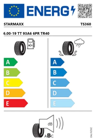 Starmaxx 6.00-19 TT 93A6 6PR TR40 Tarktör Ön Lastiği (Üretim Tarihi:2025) - Resim 2