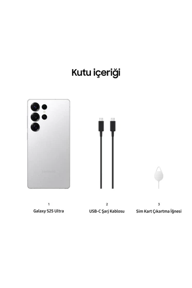 Samsung Galaxy S25 Ultra 512 GB Titanyum Gümüş - 7