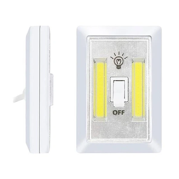 Powermaster Portatif Duvar Ve Dolap İçi Ledli Kare Işıldak - 4