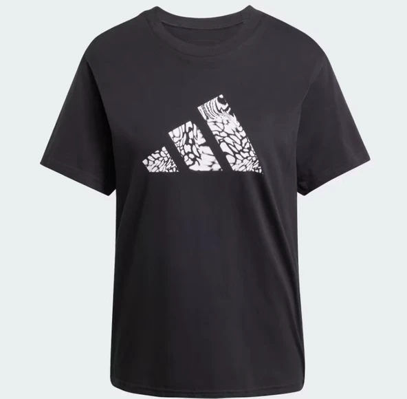 Adidas W C Camo Tee Kadın Tişört JJ4110 - 4