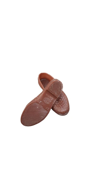 Çocuk Kiz Naylon Ayakkabi Kahve - 2