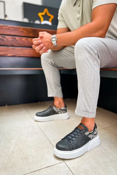 CH145 CBT Sauerbergg Erkek Ayakkabı ANTRASIT - 3