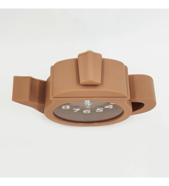 Demlik Görünümlü Dekoratif Masa Saati - 7