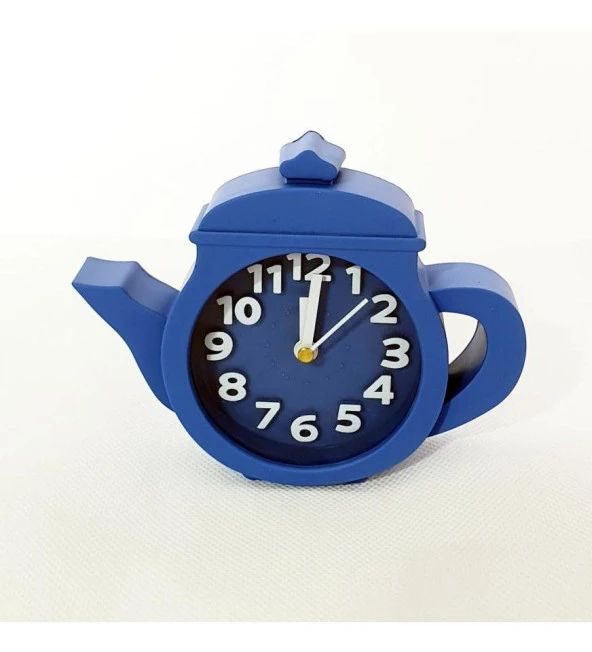 Demlik Görünümlü Dekoratif Masa Saati - 9