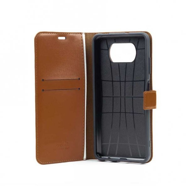 Xiaomi Redmi 9T Kılıf Zore Kar Deluxe Kartvizitli Cüzdan Kılıf - 6