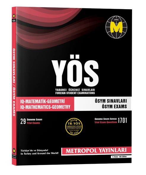 TR-YÖS ÖSYM SINAVLARI ürün görseli 1