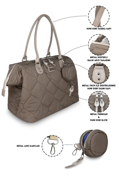 STYLO Millennium X Pro Takım Kadın Bebek Bakım Sırt Ve Omuz  Çantası - 2