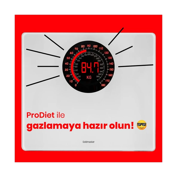 GOLDMASTER PS-3238 PRODİET ANALOG VE DİJİTAL BASKÜL - 3