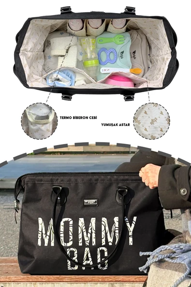 STYLO X Pro Mommy Bag Anne Bebek Bakım Kadın Çantası - 4