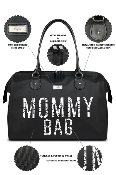 STYLO X Pro Mommy Bag Anne Bebek Bakım Kadın Çantası