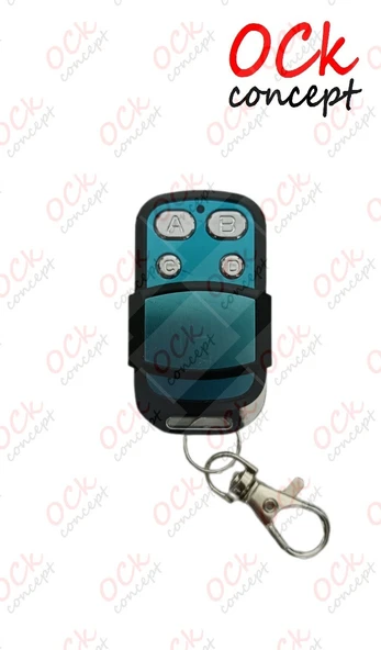 Kontal Rolan Kumandalar Için Yeşil Işıklı, Kopyalanabilir, Kodlanabilir, Akıllı Kumanda Wicom Uk-01 - 3