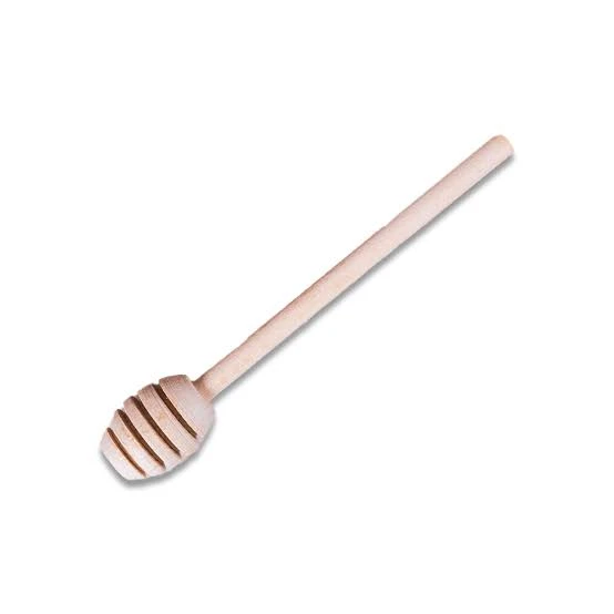 Wuvera 2’li Ahşap Bal Kaşığı Seti – 15 cm Organik ve Dekoratif Tasarım - 5