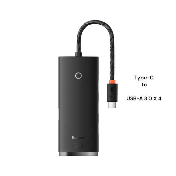 BASEUS WKQX030301 TYPE-C TO USB 3.0 4 ÇEVIRICI HUB - 3