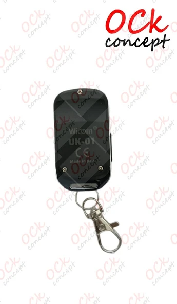 Kontal Rolan Kumandalar Için Yeşil Işıklı, Kopyalanabilir, Kodlanabilir, Akıllı Kumanda Wicom Uk-01 - 4