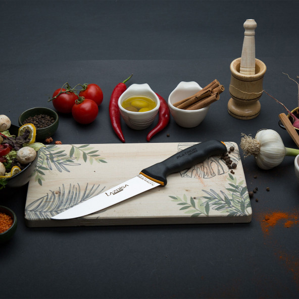 LAZBİSA Mutfak Bıçak Seti Et Sebze Platinum Serisi No: 0