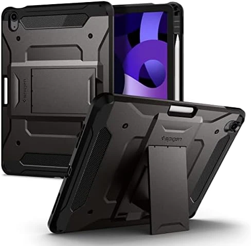 Spigen iPad Air 11" (2024) / iPad Air 10.9" (2022 / 2020) Kılıf Tough Armor Pro Black - ACS02051