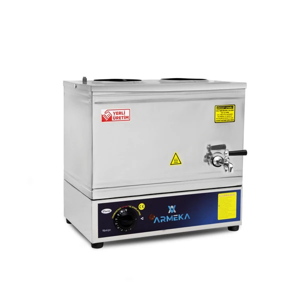 Armeka Platin 20 Litre Elektrikli Pleytsiz Çay Kazanı & Kahveci Kazanı & Kahve Ve Çay Ocağı Inox